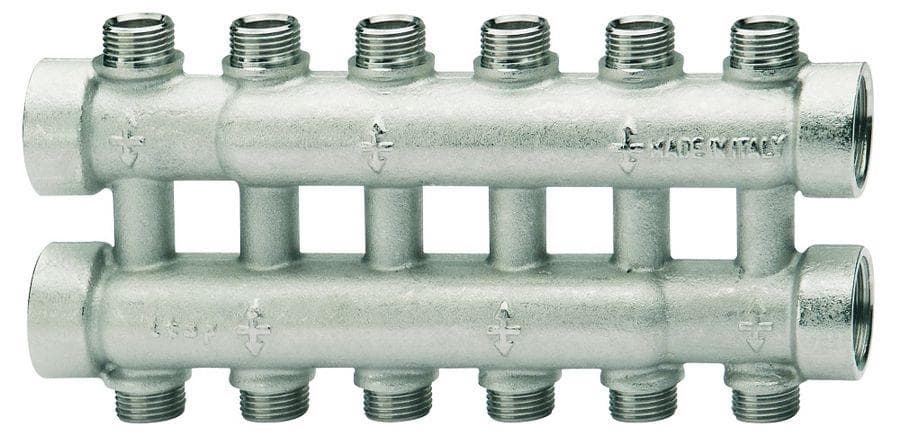 Rozdeľovač distribučný dvojitý 3/4", IT885, 38 mm, M 1/2"