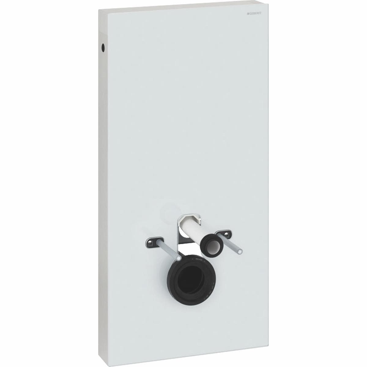 Sanitárny modul Geberit Monolith pre závesné WC, 101 cm, biele sklo