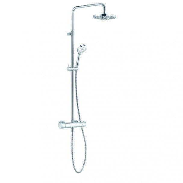 Termostat Dual Shower System DN 15, KLUDI LOGO, chróm, nástenná montáž
