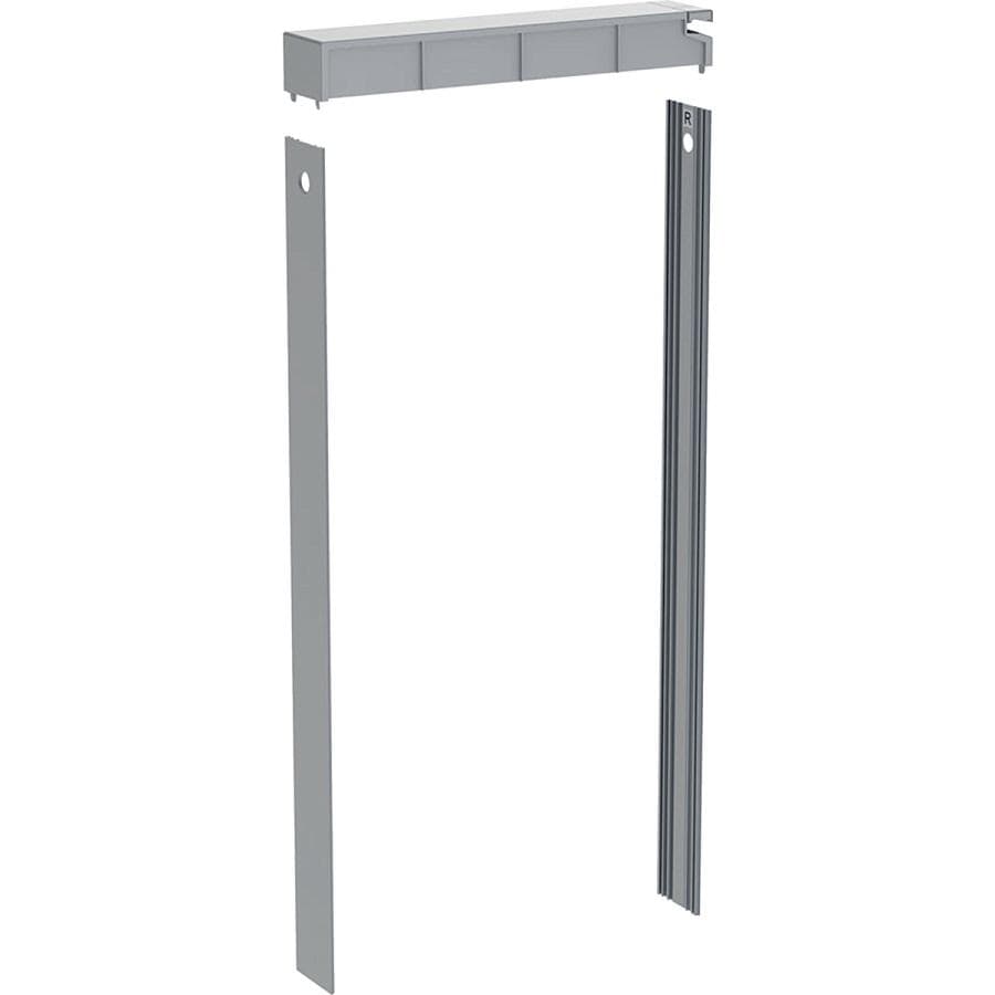 Súprava krytu nádržky pre modul Geberit Monolith pre závesné WC, 101 cm, na IÚ brúsený hliník