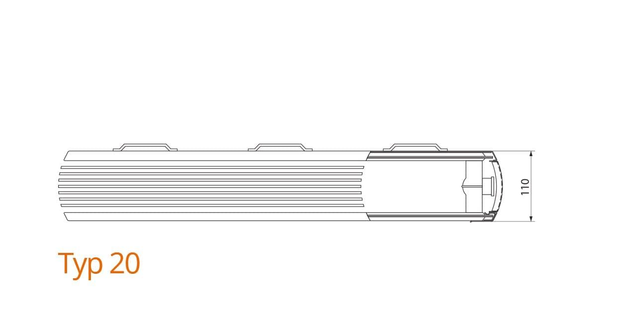KOS dekoračný doskový radiátor KOH20-900x1350 mm so spodným pripojením dvojpanelový