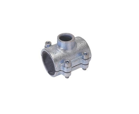 GEBO Strmeň s odbočkou GEBO QUICK ANB 5/4"x3/4", vnútorný závit, priemer 42,4 mm, pre oceľové trubky