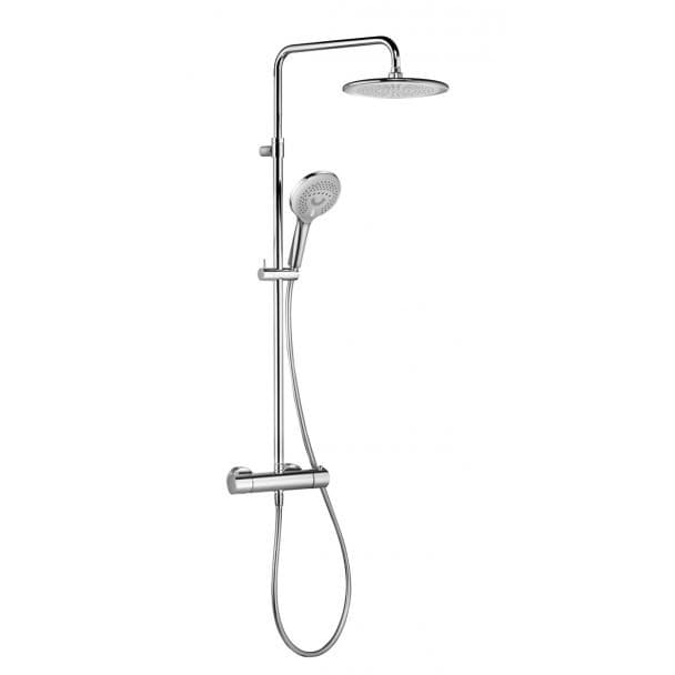 Termostat Dual Shower-System DN 15, KLUDI FRESHLINE, chróm, nástenná montáž