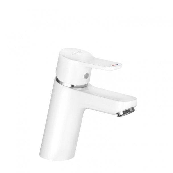 KLUDI PURE&EASY umývadlová batéria 70 mm, jednootvorová montáž, biela chróm