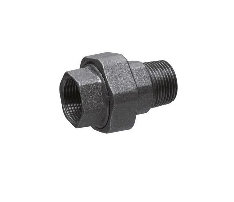 Fiting čierny šróbenie 331, 1/2"