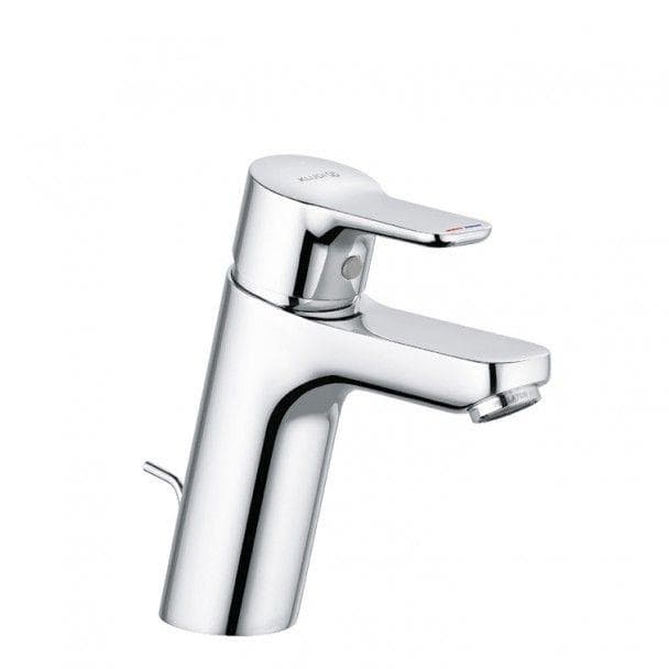 KLUDI PURE&EASY umývadlová batéria 100 mm, jednootvorová montáž, chróm, plastová odp.súprava