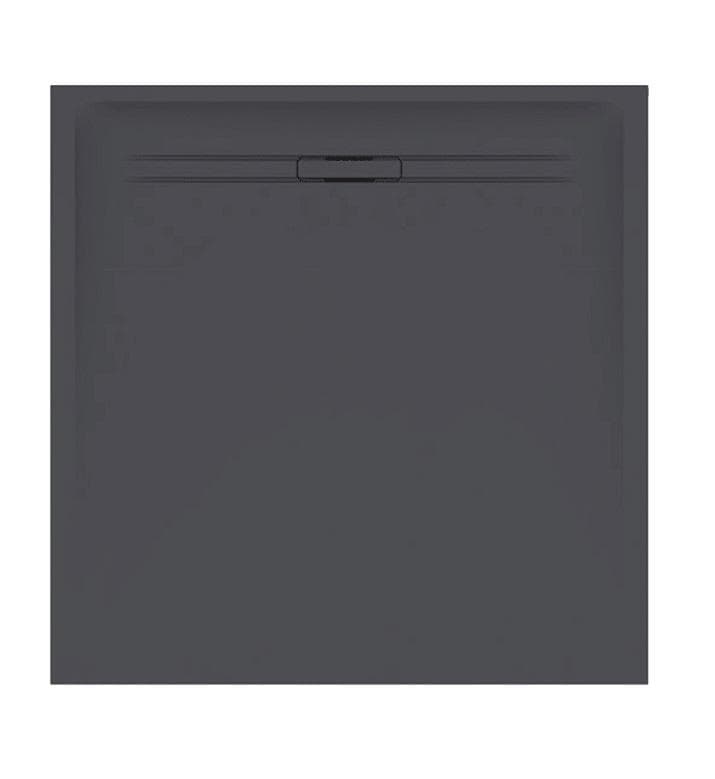 Sprchová vanička štvorcová 900x900 mm, Geberit Sestra, výška 40 mm, grafit/bridlicová štruktúra