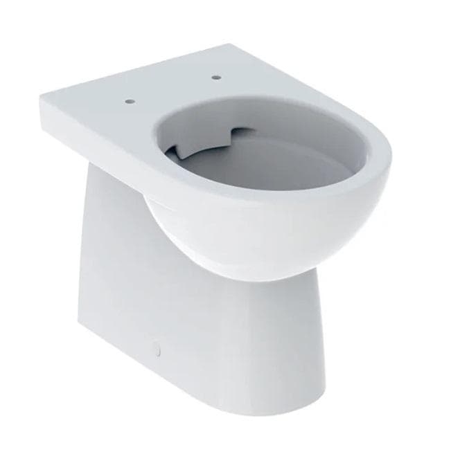 WC misa Geberit Selnova, v jednej rovine so stenou, čiastočne uzavretý tvar, dĺžka 53 cm