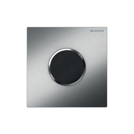 Ovládanie splachovania pisoárov Geberit s elektronickým splachovaním, batériou, typ 10, ušľach.oceľ