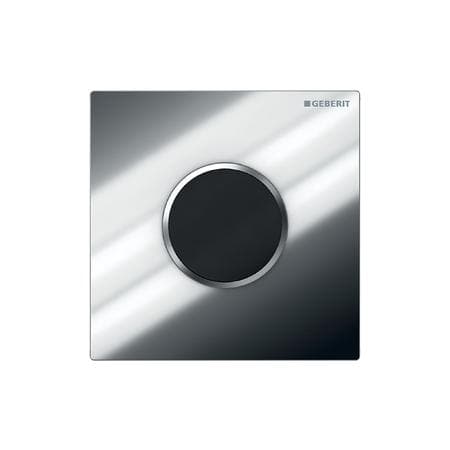 Ovládanie splachovania pisoárov Geberit s elektronickým splachovaním, batériou, typ 10, lesklé/matné