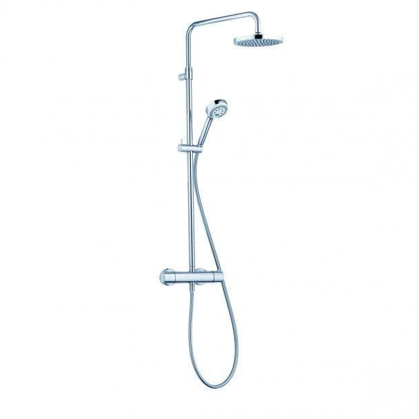 Termostat Dual Shower Systém DN 15, KLUDI LOGO, chróm, nástenná montáž