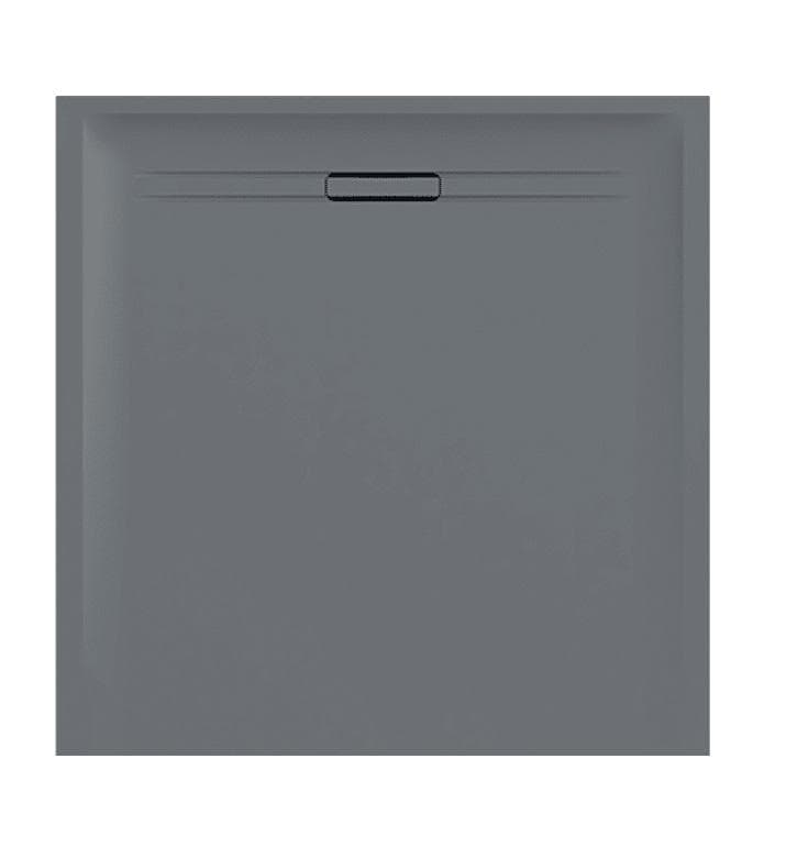 Sprchová vanička štvorcová 900x900 mm, Geberit Sestra, výška 40 mm, šedá/bridlicová štruktúra