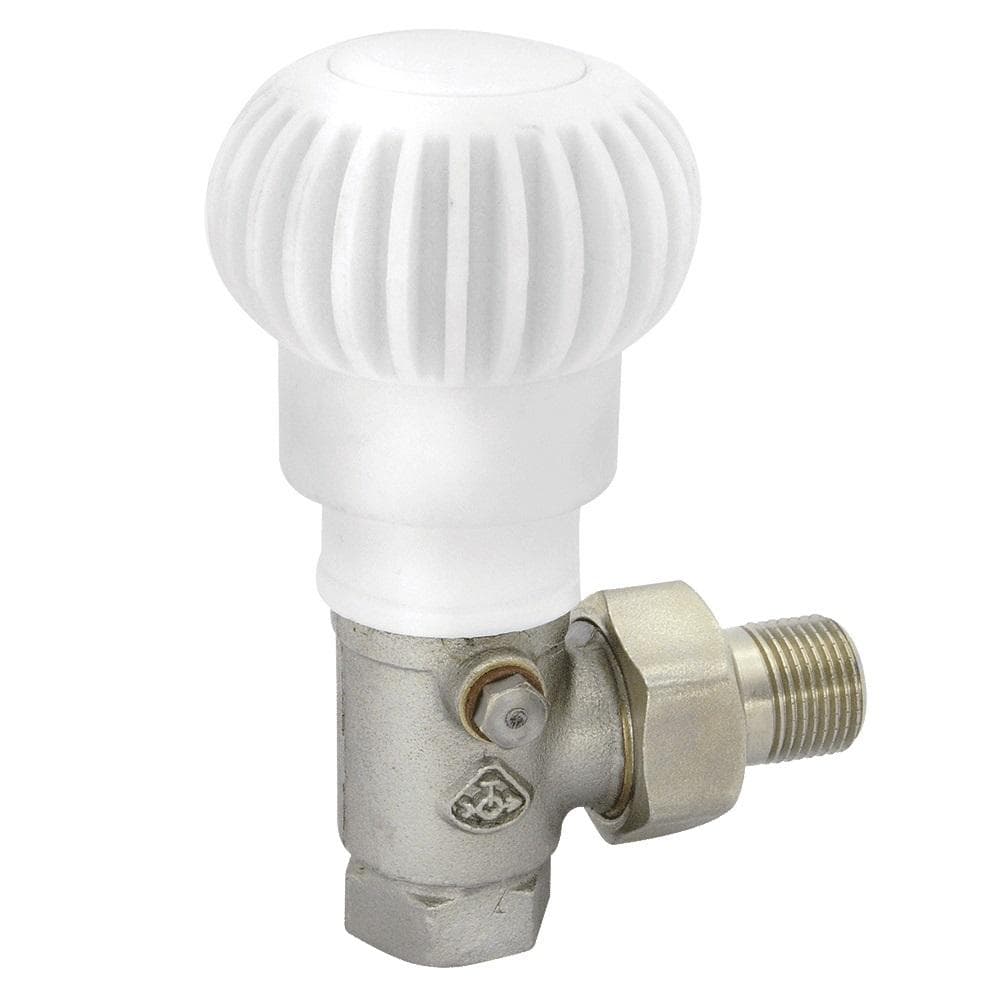 VE-4523A Radiátorový kohút rohový DN15 - 1/2"
