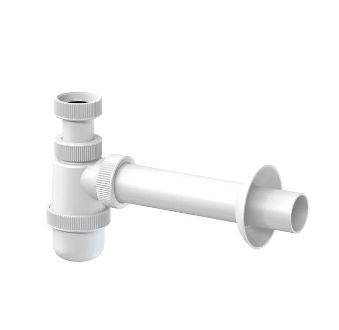 Umývadlový sifón P-957/I DN40, bez odpadového ventilu, s prevlečnou maticou G5/4"