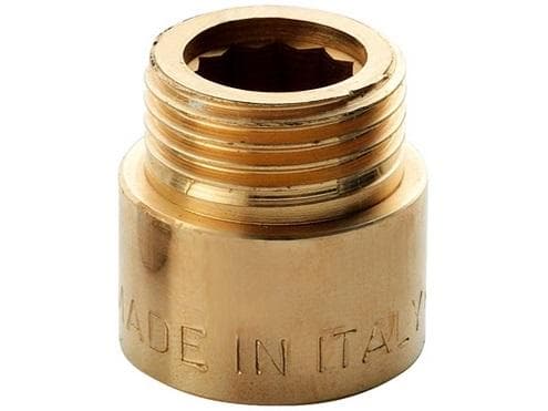 Predĺženie 3/8" x 10 mm, REMER 502OG3810, mosadz, fitting.
