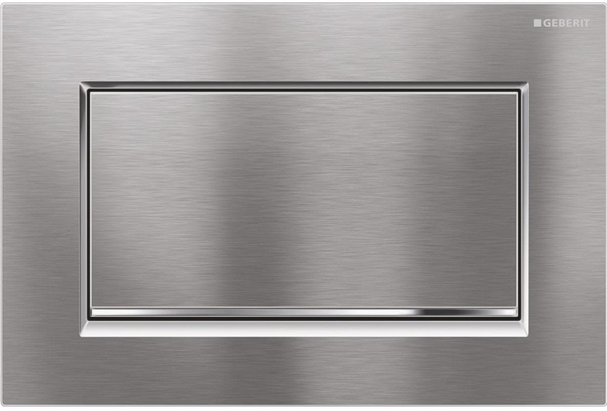 Ovládacie tlačidlo Geberit Sigma30, pre štart - stop splachovanie, priskrutkovateľné, easy-to-clean