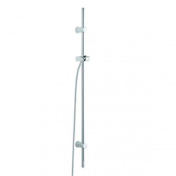 Držiak sprchy, KLUDI A-QA v - flexibilná nástenná tyč L = 1100 mm, chróm pre ručné sprchy