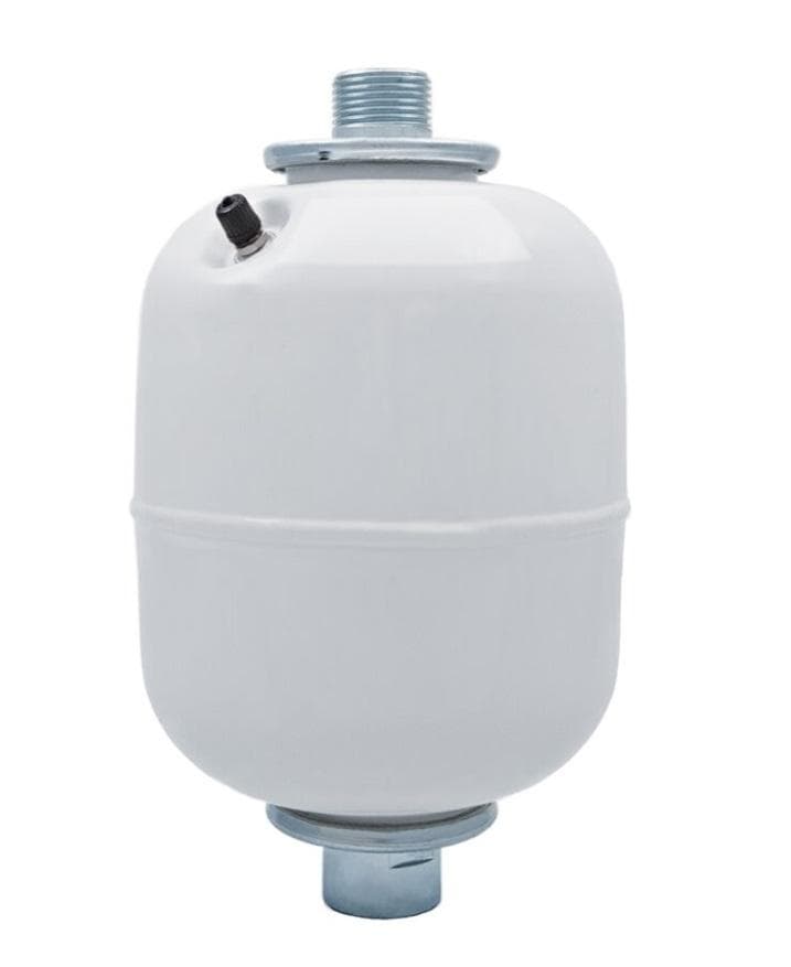 FLOVAREM expanzomat FV8 prietokový s dvojiotvorovou membránou, kapacita 8 l, 10bar, biely, rozmer 230x385mm