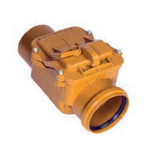 KG klapka spätná kanalizačná priemer 50 mm (KGSK spätná klapka kanalizačná)