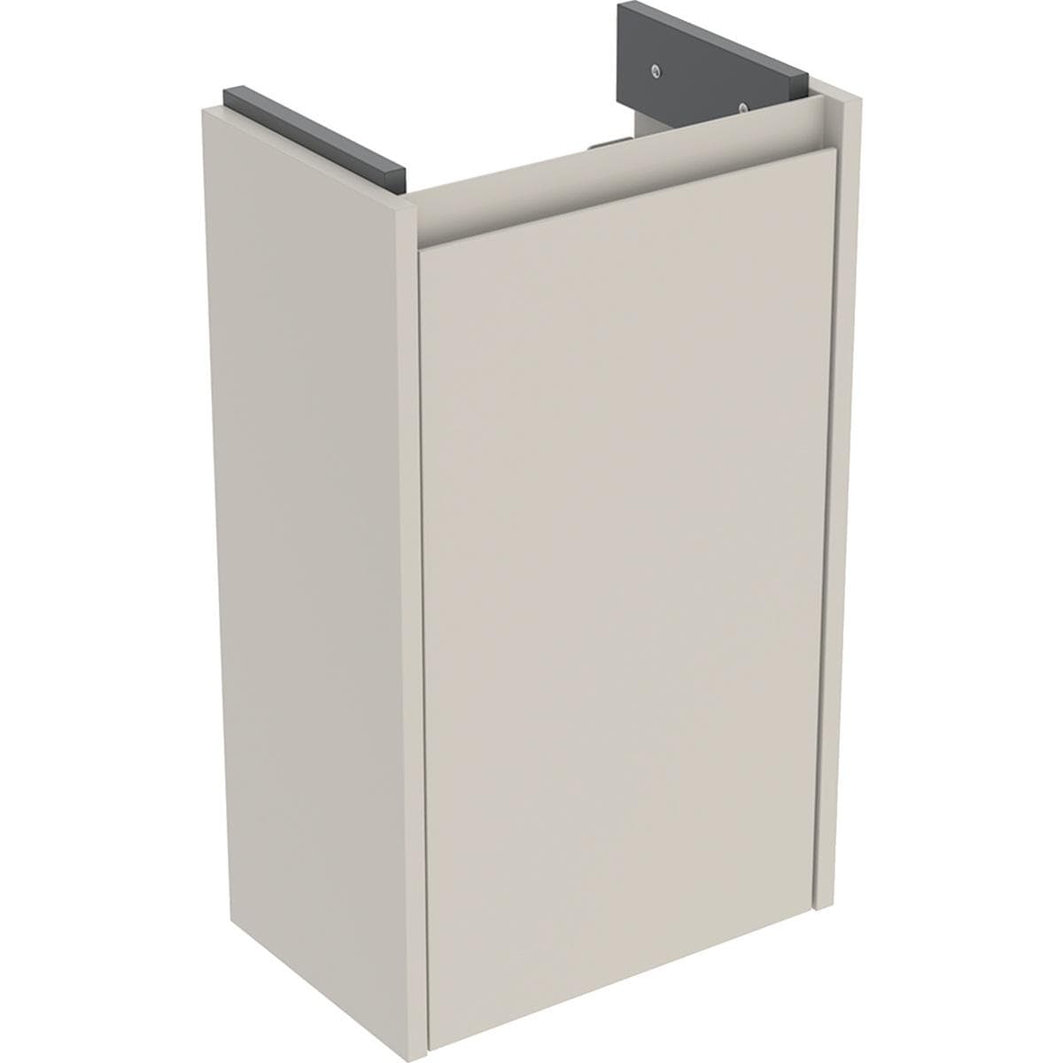 Skrinka pod umývadlo 40 cm Geberit Selnova Compact, 1 dvierka, 35.8x60.5x22.5cm, pieskovosivá matná