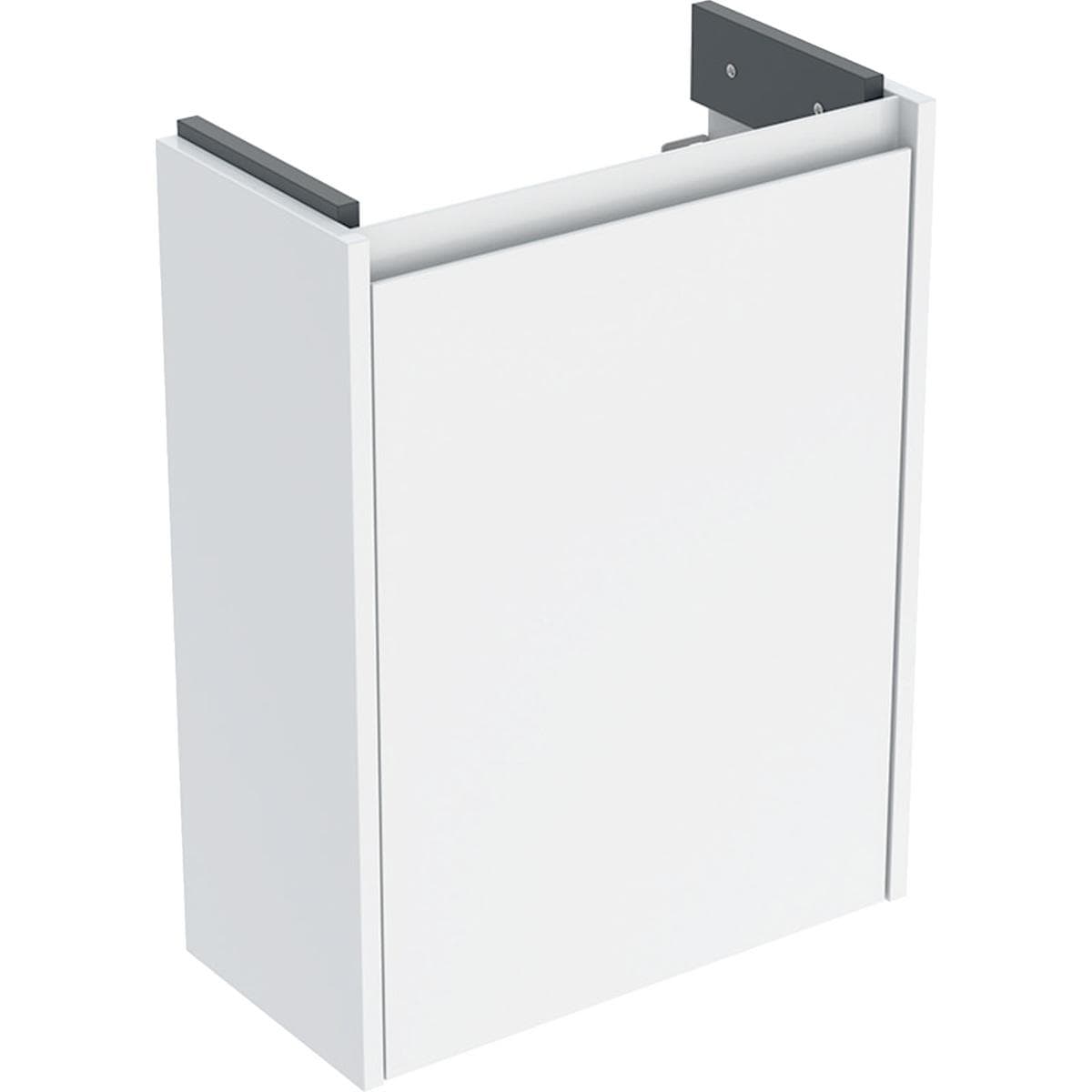 Skrinka pod umývadlo 50 cm Geberit Selnova Compact, 1 dvierka, 45.7x60.5x22.7cm, biela matná