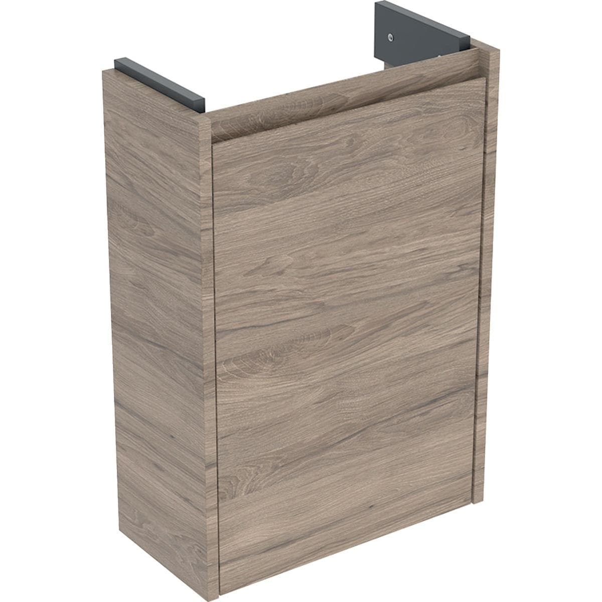 Skrinka pod umývadlo 45 cm Geberit Selnova Compact, 1 dvierka, 41.2x60.5x20.1cm, orech hickory