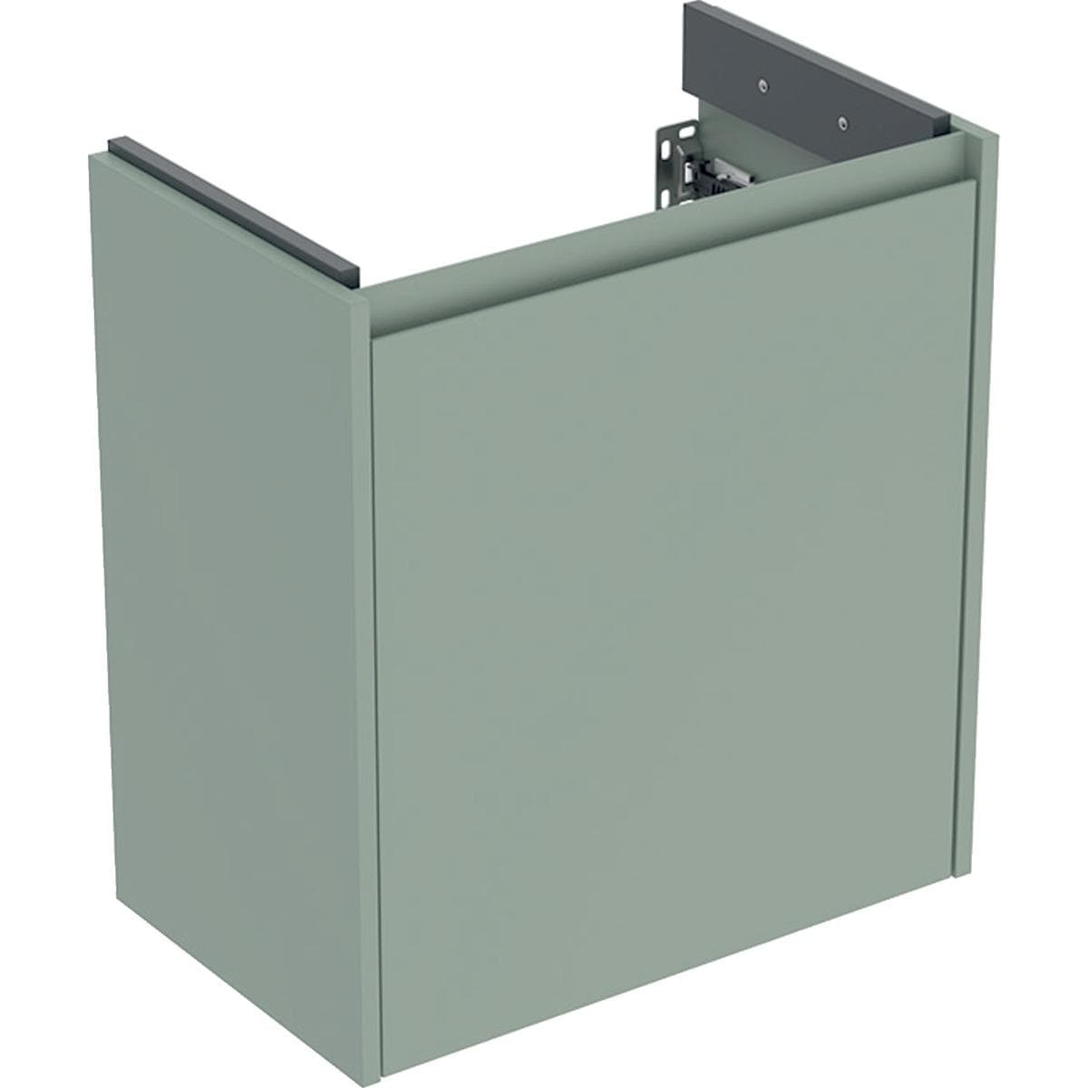 Skrinka pod umývadlo 60 cm Geberit Selnova Compact, 1 dvierka, 55x60.6x33.7cm, šalviová zelená matná