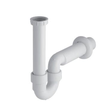 Drezový sifón Geberit kolenový, vodorovný odtok, d40, G 6/4"