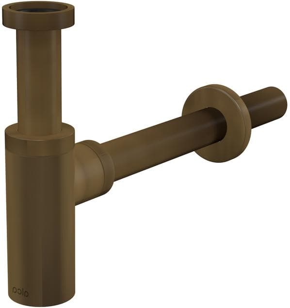 Umývadlový sifón A400ANTIC, DN32 DESIGN, bronz-antic