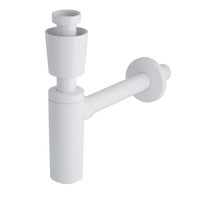 Umývadlový sifón Geberit, d 32, G1/4, biela